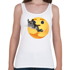 PRINTFASHION Csincsilla - Női atléta - Fehér