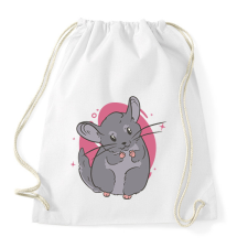 PRINTFASHION Csincsilla - Sportzsák, Tornazsák - Fehér tornazsák