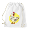 PRINTFASHION Csirke karácsony - Sportzsák, Tornazsák - Fehér