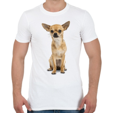 PRINTFASHION Csivava - Férfi póló - Fehér férfi póló