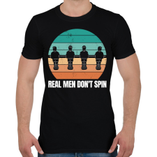 PRINTFASHION Csocsó - Férfi póló - Fekete férfi póló