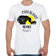 PRINTFASHION Csodálatos mama maci - Férfi póló - Fehér