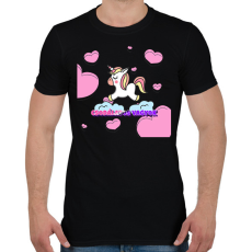 PRINTFASHION CSODÁLATOS VAGYOK  - Férfi póló - Fekete