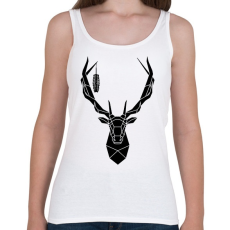 PRINTFASHION Csodaszarvas - Női atléta - Fehér