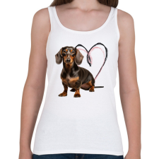 PRINTFASHION csoki cser tacsi - Női atléta - Fehér női trikó