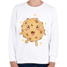 PRINTFASHION Csokis keksz - Gyerek pulóver - Fehér gyerek pulóver, kardigán