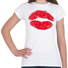 PRINTFASHION Csókollak - Női póló - Fehér női póló