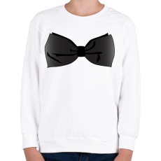 PRINTFASHION Csokornyakkendő - Gyerek pulóver - Fehér