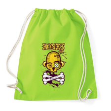 PRINTFASHION Csontok - Sportzsák, Tornazsák - Limezöld tornazsák