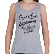 PRINTFASHION Csúcspont - Női atléta - Sport szürke