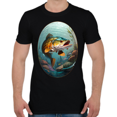 PRINTFASHION Csuka - Férfi póló - Fekete