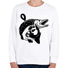 PRINTFASHION csuka - Gyerek pulóver - Fehér gyerek pulóver, kardigán