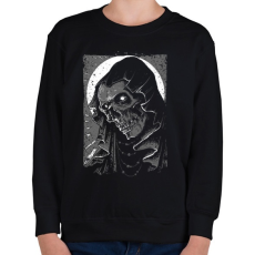 PRINTFASHION Csuklyás - Gyerek pulóver - Fekete