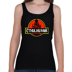 PRINTFASHION Cthulhu Park - Női atléta - Fekete