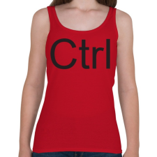PRINTFASHION CTRL - Női atléta - Cseresznyepiros női trikó