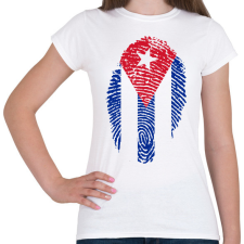 PRINTFASHION cuba - Női póló - Fehér női póló