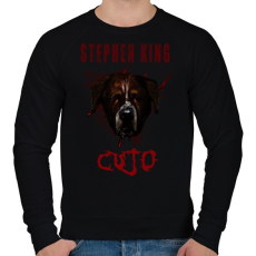 PRINTFASHION cujo 2 - Férfi pulóver - Fekete