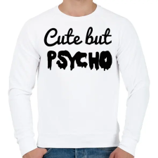 PRINTFASHION Cuki de elmeháborodott. - Férfi pulóver - Fehér férfi pulóver, kardigán