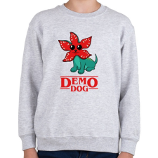 PRINTFASHION Cuki demodog - Gyerek pulóver - Sport szürke gyerek pulóver, kardigán