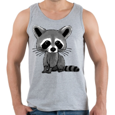 PRINTFASHION Cuki mosómedve - Férfi atléta - Sport szürke atléta, trikó