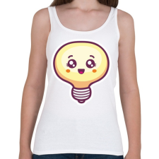 PRINTFASHION cukisagok-002 - Női atléta - Fehér női trikó