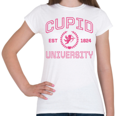 PRINTFASHION Cupid University - Női póló - Fehér