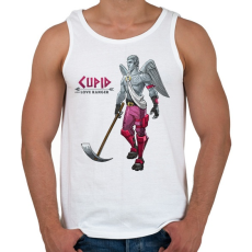 PRINTFASHION Cupido Fortnite - Férfi atléta - Fehér