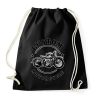 PRINTFASHION custom motorcycle - Sportzsák, Tornazsák - Fekete