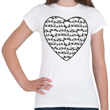 PRINTFASHION cute-panda-pattern- - Női póló - Fehér női póló