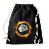 PRINTFASHION D20 körláng - Sportzsák, Tornazsák - Fekete