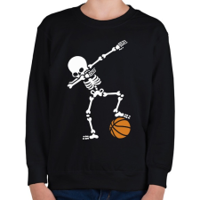 PRINTFASHION DAB basketball - Gyerek pulóver - Fekete gyerek pulóver, kardigán