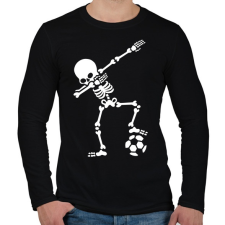 PRINTFASHION Dab foci - Férfi hosszú ujjú póló - Fekete férfi póló