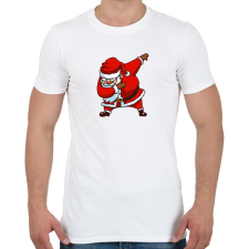 PRINTFASHION Dab santa - Férfi póló - Fehér férfi póló