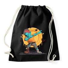 PRINTFASHION Dabbing zombi - Sportzsák, Tornazsák - Fekete tornazsák