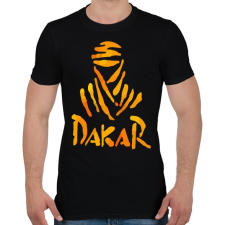 PRINTFASHION Dakar - Férfi póló - Fekete férfi póló