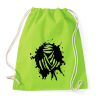 PRINTFASHION Dakar  - Sportzsák, Tornazsák - Limezöld