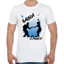 PRINTFASHION Dalboa dance - Férfi póló - Fehér férfi póló