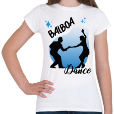 PRINTFASHION Dalboa dance - Női póló - Fehér
