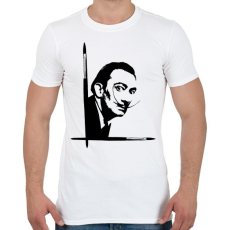 PRINTFASHION Dalí - Férfi póló - Fehér