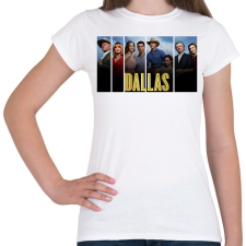 PRINTFASHION Dallas - Női póló - Fehér női póló