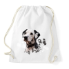 PRINTFASHION dalmata - Sportzsák, Tornazsák - Fehér
