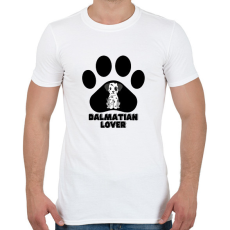 PRINTFASHION Dalmatian Lover - Férfi póló - Fehér
