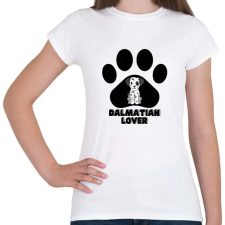 PRINTFASHION Dalmatian Lover - Női póló - Fehér női póló