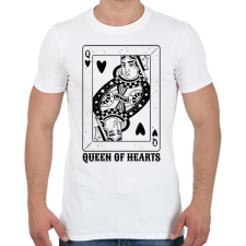 PRINTFASHION Dáma - Férfi póló - Fehér férfi póló