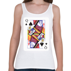 PRINTFASHION Dáma pikk - Női atléta - Fehér