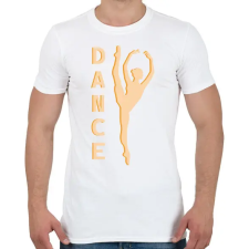 PRINTFASHION Dance - Balett - Férfi póló - Fehér férfi póló