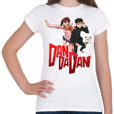 PRINTFASHION Dandadan - Női póló - Fehér