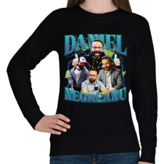 PRINTFASHION Daniel Negreanu - póker - Női pulóver - Fekete