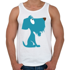 PRINTFASHION Danny - Férfi atléta - Fehér