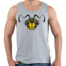 PRINTFASHION darázs - Férfi atléta - Sport szürke